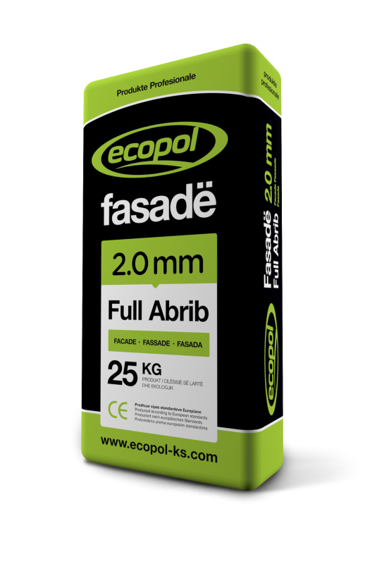 Fasadë 2.0 mm full abrib
